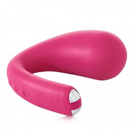 Ярко-розовый вибратор Dua G-spot & Clitoral Wearable Vibrator - 17,8 см.